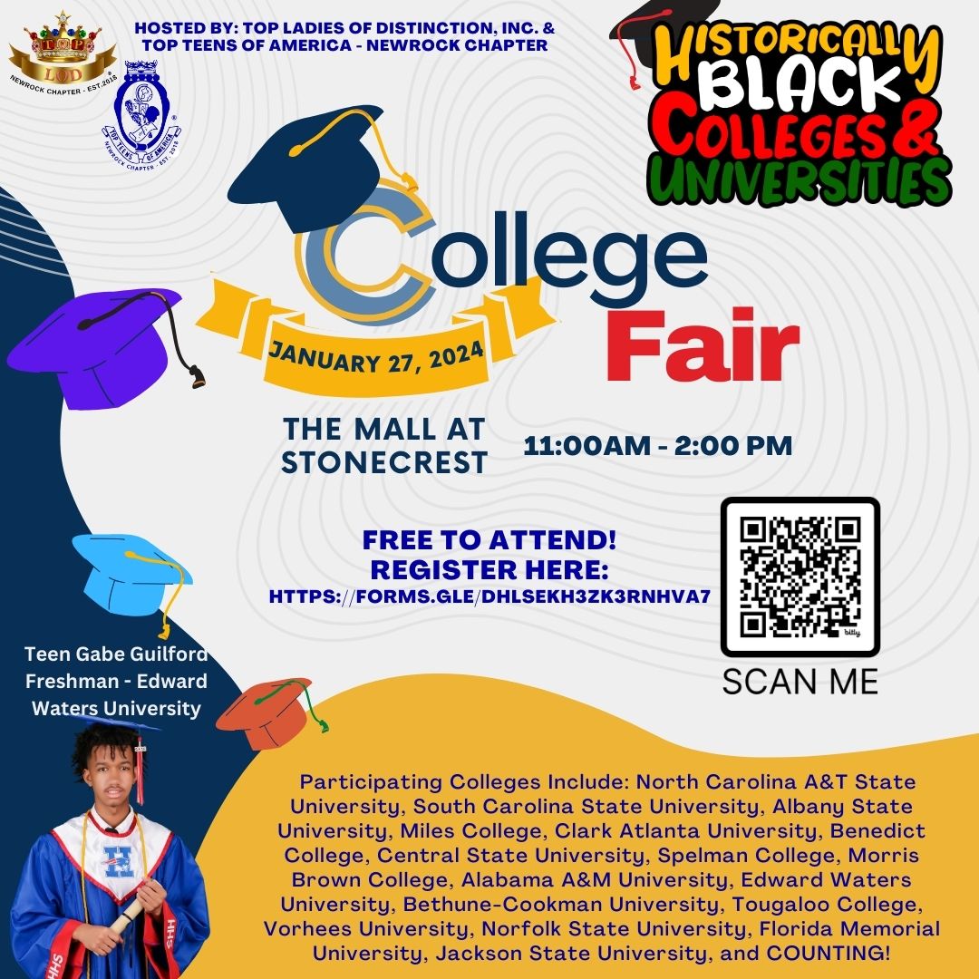 HBCU College Fair The Mall at Stonecrest