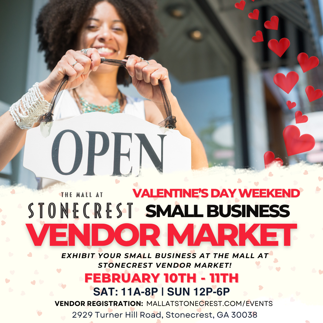 Small Business Vendor Market 2024 The Mall at Stonecrest